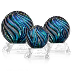 Malton Clear on Sheffield Base Spheres Glass Award - Newest Additions