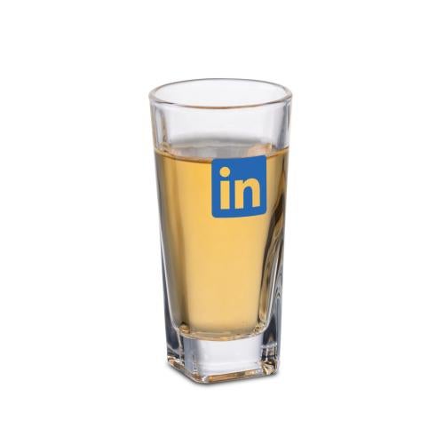 Corporate Recognition Gifts - Etched Barware - Brixton Shot Glass 2oz - Imprinted