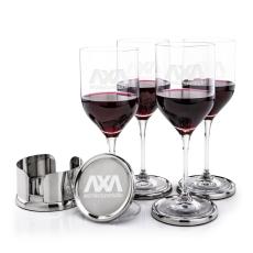 Baldoni Coasters & Belmont Wine Set - Corporate Recognition Gifts