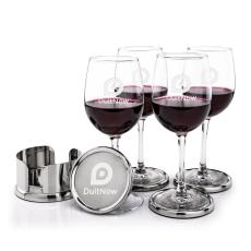 Baldoni Coasters & Connoisseur Wine Set - Corporate Recognition Gifts