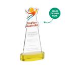 EdgeCraft Gold (via Ocean) on Alberton Base Abstract / Misc Crystal Award