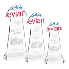 EdgeCraft Clear (via Ocean) on Hartford Base Abstract / Misc Crystal Award - Corporate Awards