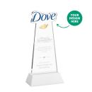 EdgeCraft White (via Ocean) on Hartford Base Abstract / Misc Crystal Award