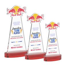 EdgeCraft Full Color on Alberton Base - Red (via Air) - Full Color Awards