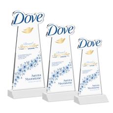 EdgeCraft Full Color on Mitered Base-White (Ocean) - Corporate Awards