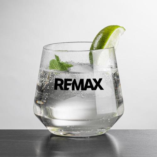 Corporate Recognition Gifts - Etched Barware - Tucson OTR/DOF - Imprinted