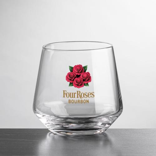 Corporate Recognition Gifts - Etched Barware - Tucson OTR/DOF - 11oz/13.5oz - Full Color