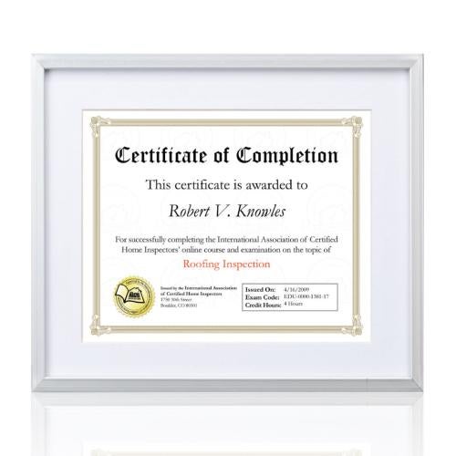 Corporate Awards - Certificate Frames - Burnell Certificate Frame