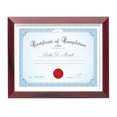 Corporate Awards - Certificate Frames - Stawell Frame