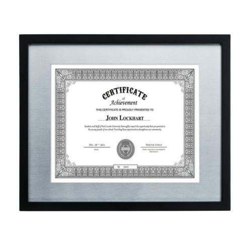Corporate Awards - Certificate Frames - Zenith 
