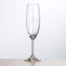 Naples Flute - Deep Etch - Etched Barware
