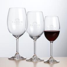 Naples Wine - Deep Etch - Wine Glasses