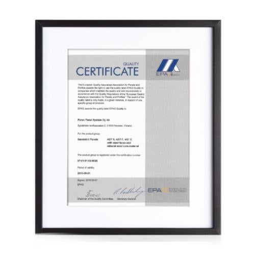 Corporate Awards - Certificate Frames - Walker Certificate Holder