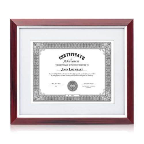 Corporate Awards - Certificate Frames - Valencia Certificate Frame