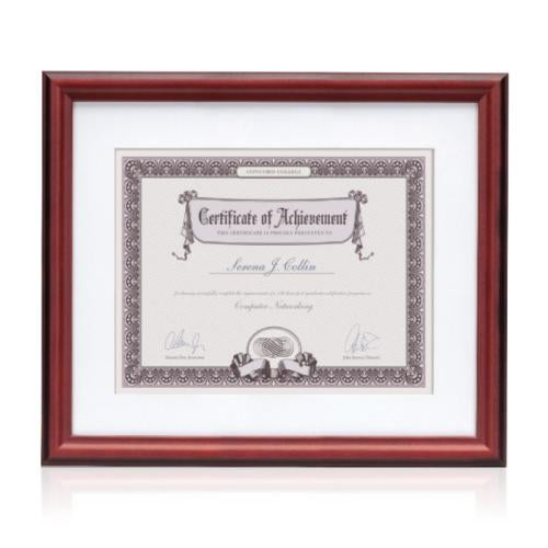 Corporate Awards - Certificate Frames - Montgomery Certificate Frame