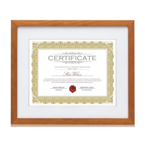 Corporate Awards - Certificate Frames - Aberdeen Certificate Frame