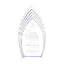 Turello Blue Arch & Crescent Acrylic Award