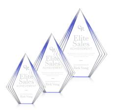 Brantley Blue Acrylic Award - Employee Awards