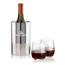 Catania Wine Cooler & Crestview Stemless Wine Set