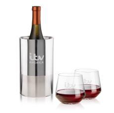 Catania Wine Cooler & Sturgis Stemless Wine Set - Newest Additions