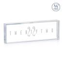 Lancaster Nameplate - Deep Etch