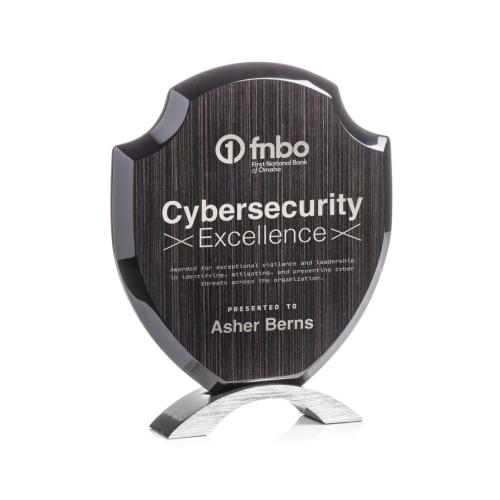 Corporate Awards - Eco Friendly Awards - Wood Awards - Belgrave Slatewood Silver Abstract / Misc Wood Award