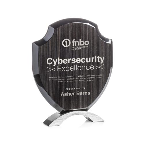 Corporate Awards - Eco Friendly Awards - Wood Awards - Belgrave Slatewood Silver Abstract / Misc Wood Award