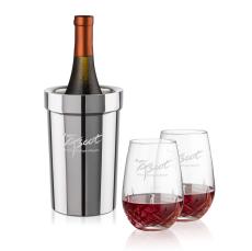 Milano Wine Cooler & Templeton Stemless Wine Set - Newest Additions