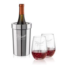 Milano Wine Cooler & Templeton Stemless Wine Set - Newest Additions
