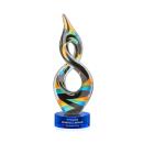 Cosenzo Blue on Stanrich Base Abstract / Misc Glass Award