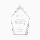 Grayson Clear Arch & Crescent Acrylic Award