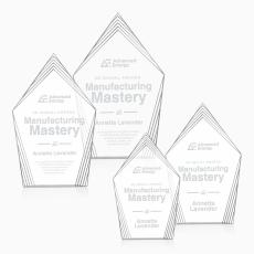 Grayson Clear Arch & Crescent Acrylic Award - Newest Additions