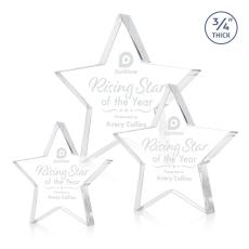 Esna Clear Star Crystal Award - Crystal Star Awards