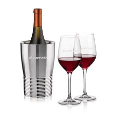 Genoa Wine Cooler & Lethbridge Wine Set - Corporate Recognition Gifts