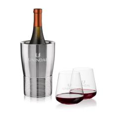 Genoa Wine Cooler & Breckland Stemless Wine Set - Newest Additions