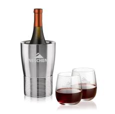 Genoa Wine Cooler & Crestview Stemless Wine Set - Newest Additions