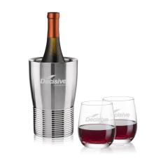 Genoa Wine Cooler & Salem Stemless Wine Set - Newest Additions