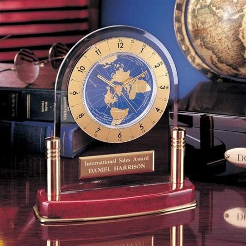 Corporate Gifts, Recognition Gifts and Desk Accessories - Clocks - International Clock
