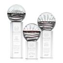 Serenity Clear on Dakota Base Spheres Glass Award