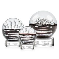 Serenity Clear on Stanrich Base Spheres Glass Award - Newest Additions