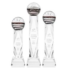 Serenity Clear on Toscana Base Spheres Glass Award - Newest Additions