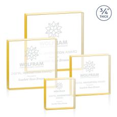 Upton Square Gold Crystal Award - Years of Service Awards 