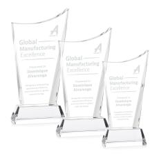 Burnett Clear on Newhaven Base Peak Crystal Award - Newest Additions