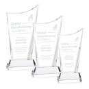 Burnett Clear on Newhaven Base Peak Crystal Award