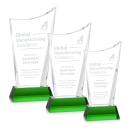 Burnett Green on Newhaven Base Peak Crystal Award