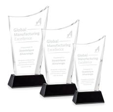 Burnett Black on Newhaven Base Peak Crystal Award - Newest Additions