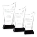 Burnett Black on Newhaven Base Peak Crystal Award