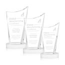 Burnett White on Alberton Base Peak Crystal Award