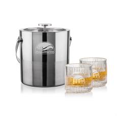 Catania Ice Bucket & Dillard On-the-Rocks Set - Newest Additions