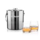 Catania Ice Bucket & Valemount On-the-Rocks Set